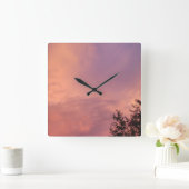 SKY COLOR FUSION スクエア壁時計 (ホーム)