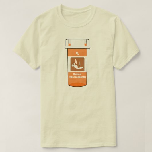 Sky Diving Is My Drug Tシャツ (デザイン正面)