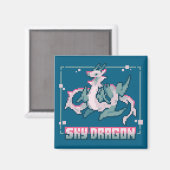 Sky Dragon, pixel art マグネット (正面/裏面)