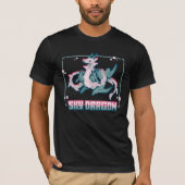 Sky Dragon Pixel art Tシャツ (正面)