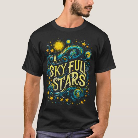 sky full of stars tshirt tシャツ (正面)