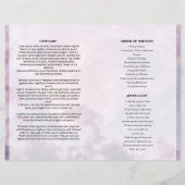 Sky Funeral Program template (裏面)