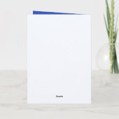 Sky Groove Happy New Year Retro Groovy Photo シーズンカード (裏面)