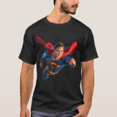 Sky Guardian – Modern Superhero Flying  Tシャツ (正面)