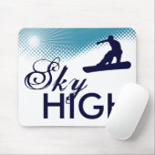 sky high snowboarding マウスパッド (マウス)