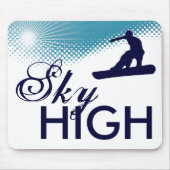 sky high snowboarding マウスパッド (正面)