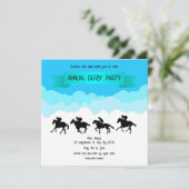 Sky High Sprints Annual Derby Party Invitation 招待状 (スタンド正面)