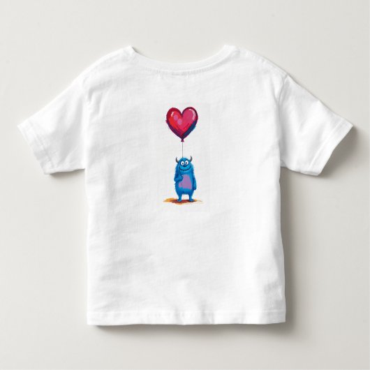 Sky High Sweetheart トドラーTシャツ (裏面)