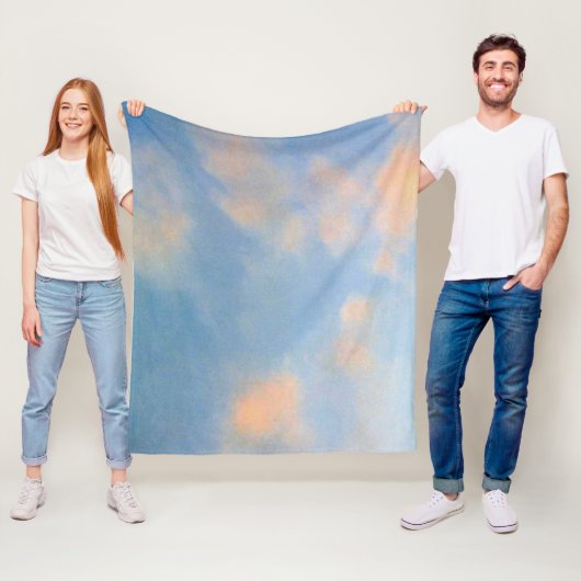 Sky Hue Sky、フリースブランケット、中50" x 60" フリースブランケット (インサイチュ)