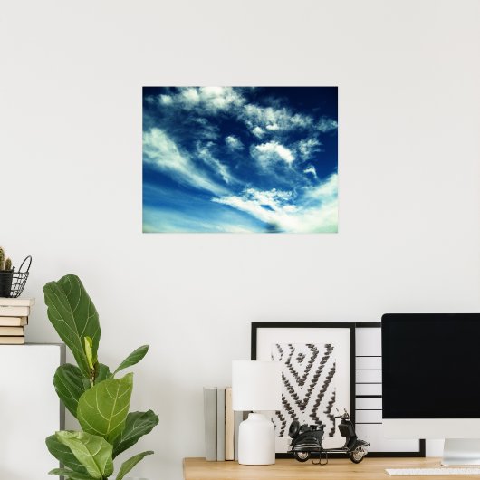 Sky of Clouds ポスター (ホームオフィス)
