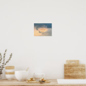 Sky Opening Bright Centerメッセージのポスター ポスター (キッチン)