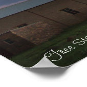 Sky Painted Clouds ポスター (角)