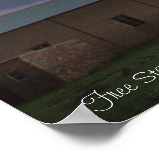 Sky Painted Clouds ポスター (角)