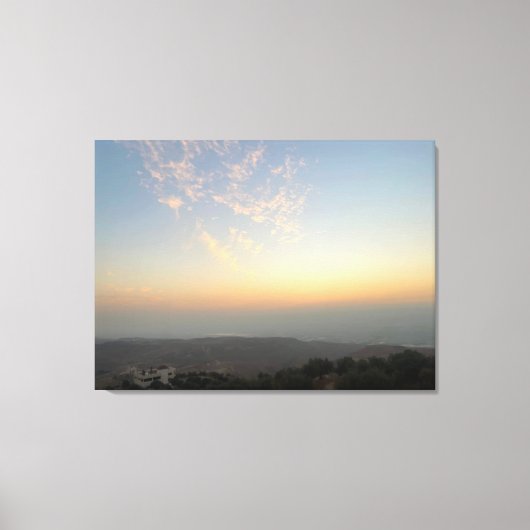 sky photo ,Stretched Canvas Print キャンバスプリント (正面)