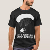 Sky Playground PPC Paragliding Powered Parachute Tシャツ (正面)