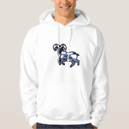 Sky Ram Zodiac Sweatshirt – Aries Identity Gift パーカ