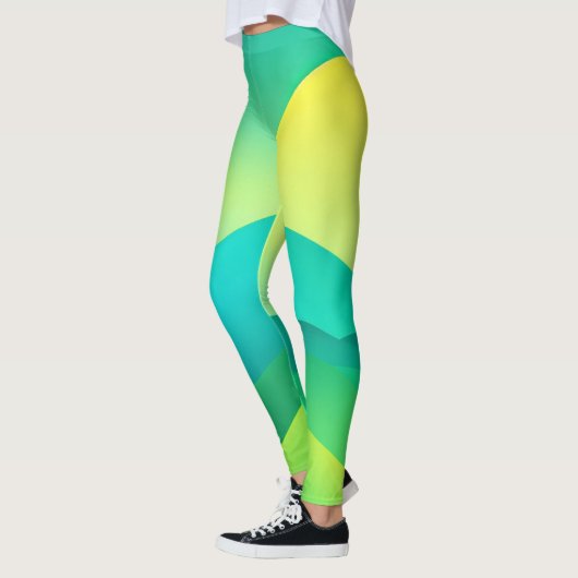 Sky Serenity:Enbrace the Ethereal美しいof Sky B レギンス (左)