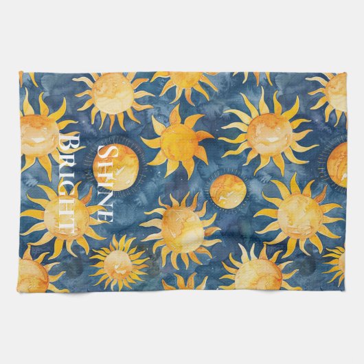 Sky Sun Shine Bright キッチンタオル (横)