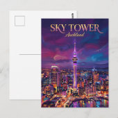 Sky Tower New Zealand ポストカード (正面/裏面)