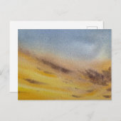 Sky watercolor painting  ポストカード (正面/裏面)