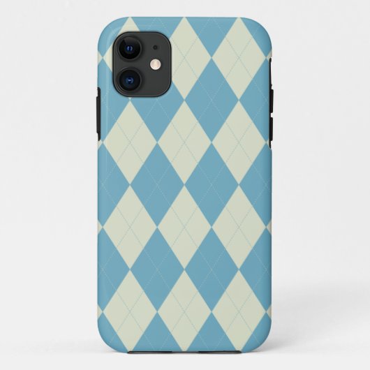 SkyblueとMint Arglye iPhone 5ケース Case-Mate iPhoneケース (裏面)