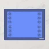 SKYBLUESブックマーク ポストカード (裏面)