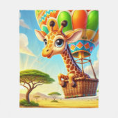 Skybound Safari フリースブランケット (正面)