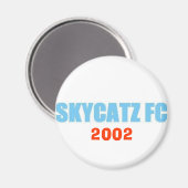 SKYCATZFC文字2002磁石 マグネット (正面/裏面)