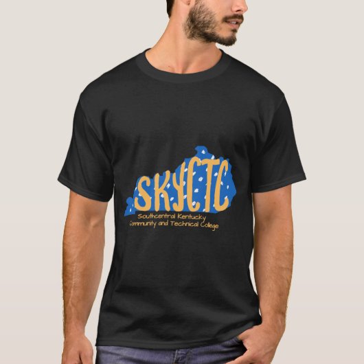 SKYCTC キューポルカドットプリント Tシャツ (正面)
