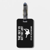 Skydiveの運動場 ラゲッジタグ (裏面縦)