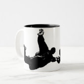 SKYDIVER ツートーンマグカップ (正面左)