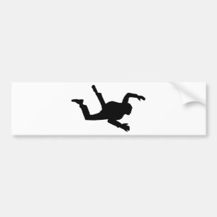 Skydiver バンパーステッカー