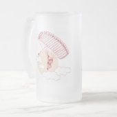 Skydiver フロストグラスビールジョッキ (正面左)