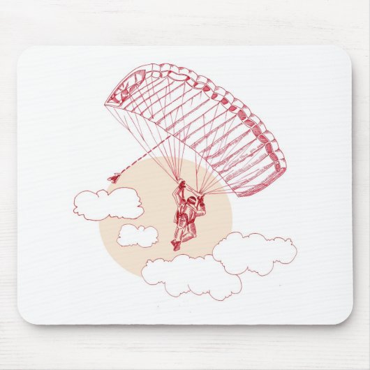 Skydiver マウスパッド (正面)