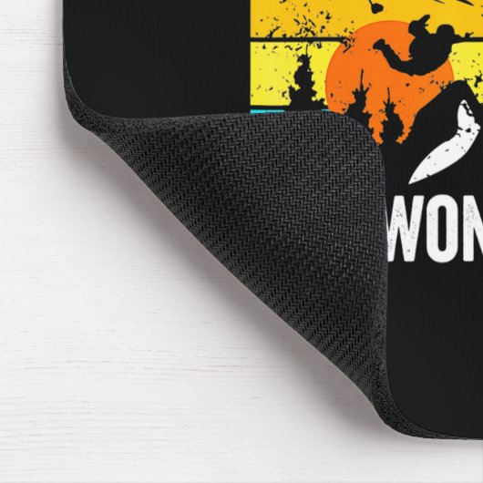 Skydiver Dont Follow Me I Do Stud Things Skydivi  マウスパッド (コーナー)