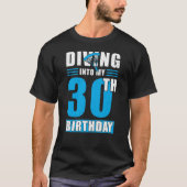 Skydiver Gift 30th Birthday Tシャツ (正面)