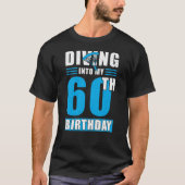 Skydiver Gift 60th Birthday Tシャツ (正面)