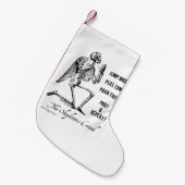 Skydiversの信条 スモールクリスマスストッキング (正面 (吊り時))