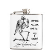 Skydiversの信条 フラスク (正面)