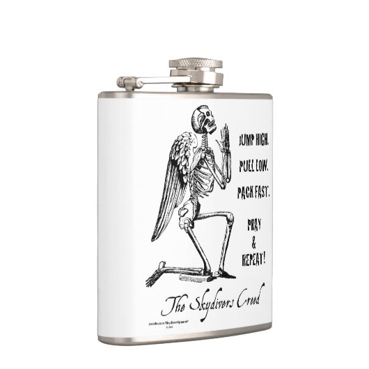 Skydiversの信条 フラスク (右)