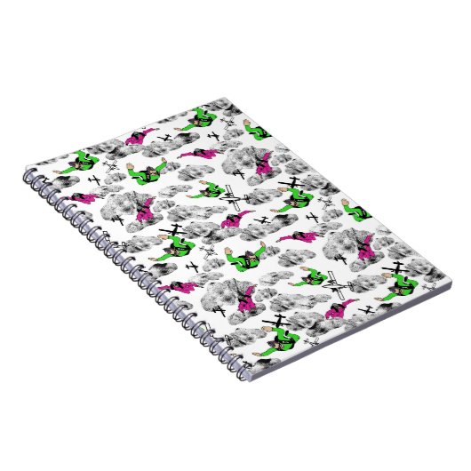 Skydivers Spiral  Notebook ノートブック (右側)