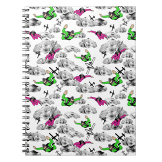 Skydivers Spiral  Notebook ノートブック