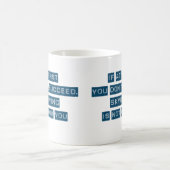 Skydivingの成功 コーヒーマグカップ (中央)