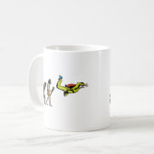 Skydiving コーヒーマグカップ (正面左)