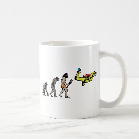 Skydiving コーヒーマグカップ (右)