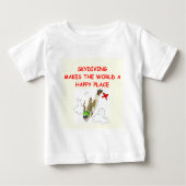 skydiving ベビーTシャツ (正面)