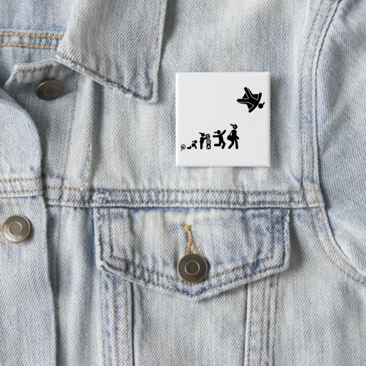 Skydiving 缶バッジ (インサイチュ)