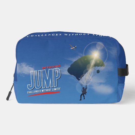 Skydiving-Feel Freedom Above the Clouds | Men ドップキット (裏面)