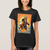 Skydiving Instructor Sunset Skydiving Dad Tシャツ (正面)