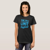 Skydiving The Sky is not my Limit Premium Tシャツ (正面フル)